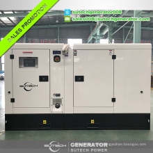 125kw soundproof silent diesel generator price with Volvo Penta engine TAD731GE